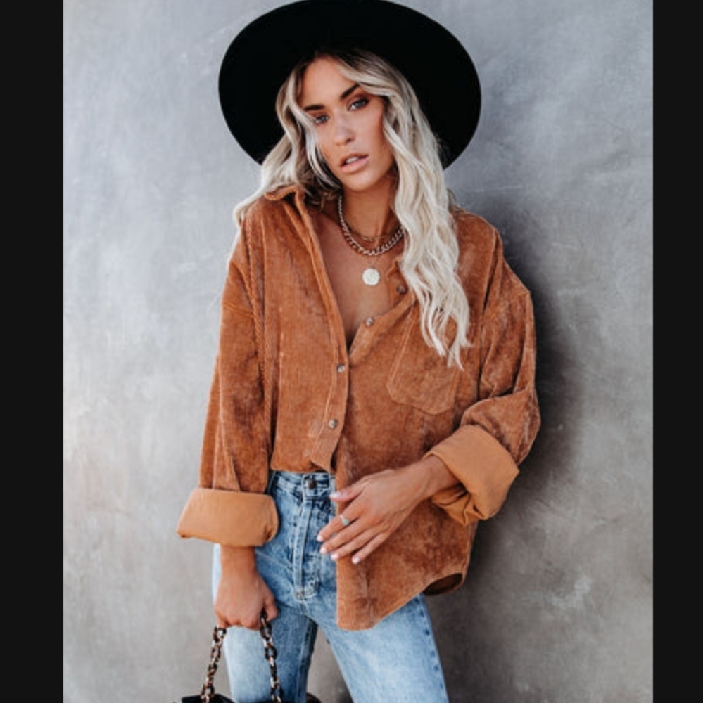 Courderoy button down